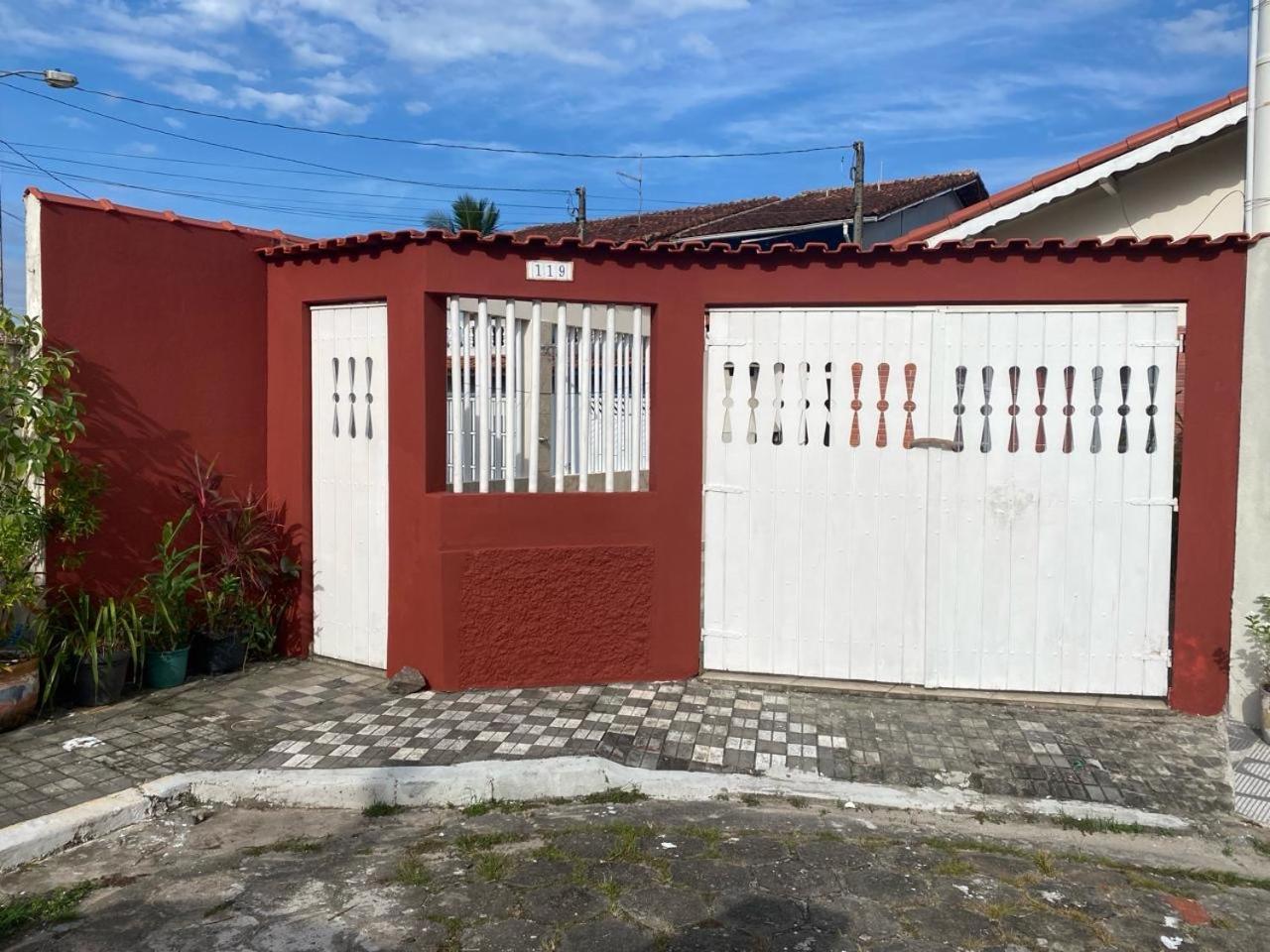 Casa Do Lado Da Praia, 100 Metros Da Praia. Villa Mongagua Bagian luar foto